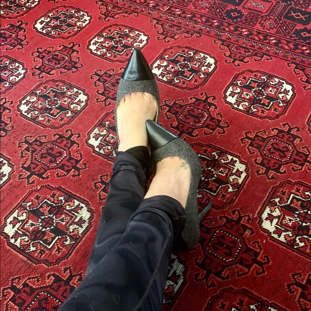 BCBG Tweed Heels🔮🖤